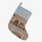 PETITE CHAUSSETTE DE NOËL STRUCTURE SOUS LE CIEL CLAIR (Devant (Accrochage))