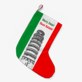 Petite Chaussette De Noël Style italien (Devant (Accrochage))
