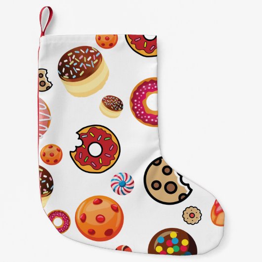 Petite Chaussette De Noël Sucres 1 (Devant)