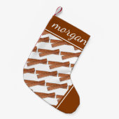 Petite Chaussette De Noël Sugary Churro Fried Pâtisseries Douteuses Churros (Devant (Accrochage))