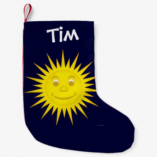 Petite Chaussette De Noël Sun (Devant)