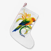 Petite Chaussette De Noël Sun Conure (Devant (Accrochage))