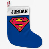 Petite Chaussette De Noël Superman S-Shield | Logo classique (Devant)