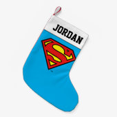Petite Chaussette De Noël Superman S-Shield | Superman Logo (Devant (Accrochage))