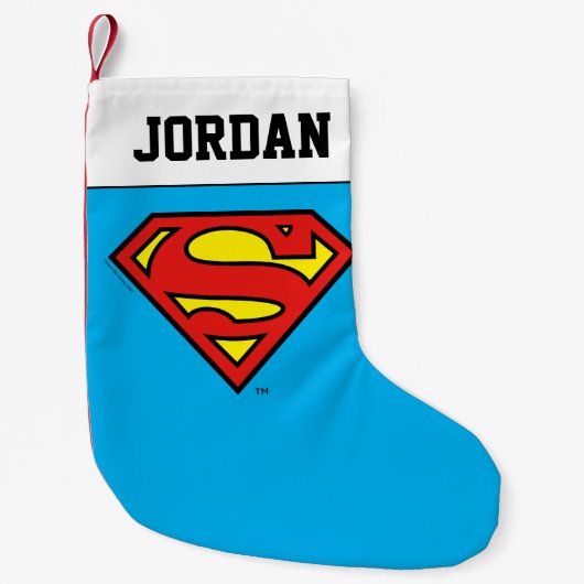 Petite Chaussette De Noël Superman S-Shield | Superman Logo (Devant)