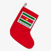 Petite Chaussette De Noël Suriname (Devant (Accrochage))