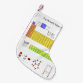 Petite Chaussette De Noël Tableau scientifique périodique des éléments (Devant (Accrochage))