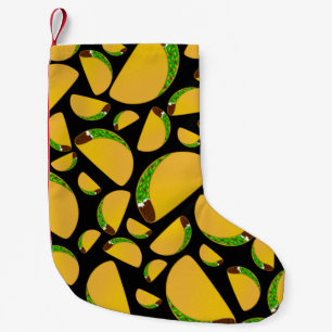Petite Chaussette De Noël tacos noirs