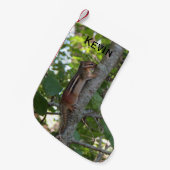 Petite Chaussette De Noël Tamia dans les bois (Devant (Accrochage))