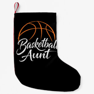 Petite Chaussette De Noël Tante de basket-ball Basketball Maman Tante Cadeau