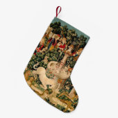 Petite Chaussette De Noël Tapisseries Unicorne Trouvé Légende Mythique (Devant (Accrochage))