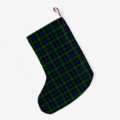 Petite Chaussette De Noël Tartan de Black Watch (Dos (Accrochage))