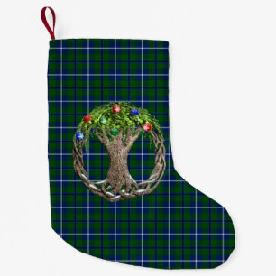 Petite Chaussette De Noël Tartan de Douglas de clan