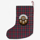Petite Chaussette De Noël Tartan de Ritchie de clan (Dos)