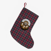 Petite Chaussette De Noël Tartan de Ritchie de clan (Devant (Accrochage))