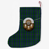 Petite Chaussette De Noël Tartan du Mackenzie de clan (Dos)