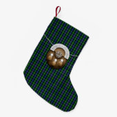 Petite Chaussette De Noël Tartan du Mackenzie de clan (Devant (Accrochage))