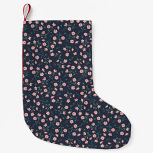 Petite Chaussette De Noël Tatouages à fleurs