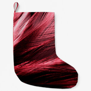 Petite Chaussette De Noël Teinture à tartines Zebra Print. Or Aquarelle Text