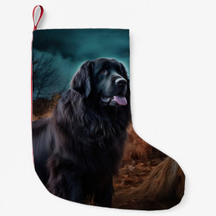 Petite Chaussette De Noël Terre-Neuve Halloween Épouvantable