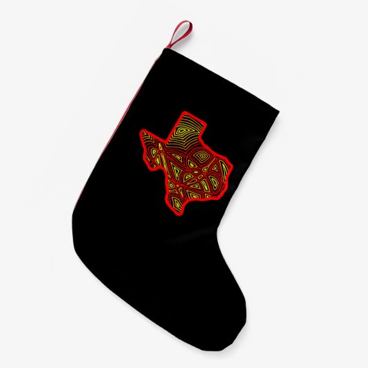 Petite Chaussette De Noël Texas (Devant (Accrochage))