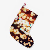 Petite Chaussette De Noël Texture Abstraite colorée (Devant (Accrochage))
