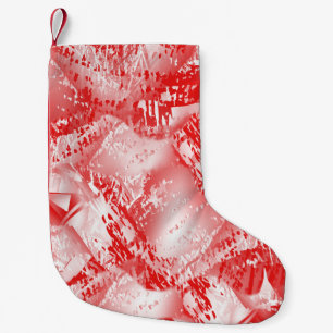 Petite Chaussette De Noël texture Abstraite répétition créative moderne moti