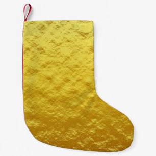 Petite Chaussette De Noël Texture arrière - plan modèle or