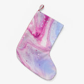 Petite Chaussette De Noël Texture Background (Devant (Accrochage))