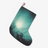 Petite Chaussette De Noël Texture ciel nuages tempête de vent (Devant (Accrochage))