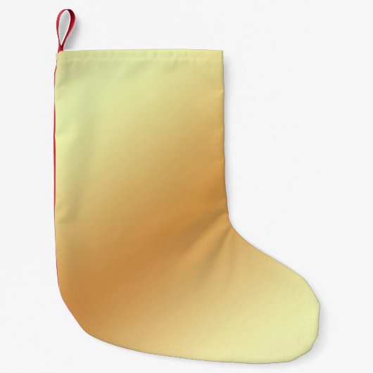 Petite Chaussette De Noël texture dorée Arrière - plan (Devant)