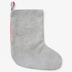 Petite Chaussette De Noël texture murale grise