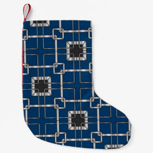 Petite Chaussette De Noël Texture vintage décorative Abstraite. Illustration