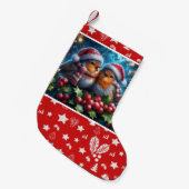 Petite Chaussette De Noël The Carol Singers Christmas Stocking (Devant (Accrochage))
