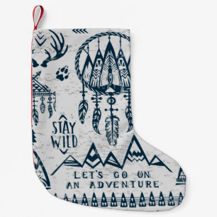 Petite Chaussette De Noël Thème voyage et aventure