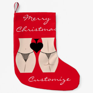 Petite Chaussette De Noël Thong Panty Spade Thunder_Cove
