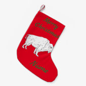 Petite Chaussette De Noël Thunder_Cove de Buffalo (Devant (Accrochage))