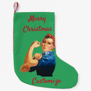 Petite Chaussette De Noël Thunder_Cove féministe forte