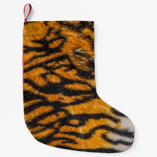 Petite Chaussette De Noël Tiger patterned backgroundabstract, animal, asia, (Devant)