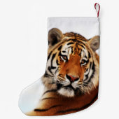 Petite Chaussette De Noël Tiger regard latéral photo (Dos)