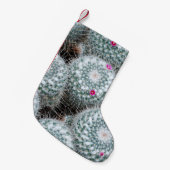 Petite Chaussette De Noël Tiny rose Fleurs Plantes Cactus (Devant (Accrochage))