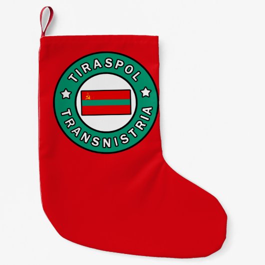 Petite Chaussette De Noël Tiraspol Transnistrie (Devant)