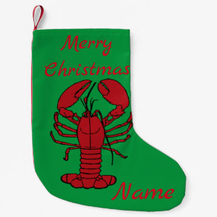 Petite Chaussette De Noël Tonnerre-Cove de homard rouge du Maine