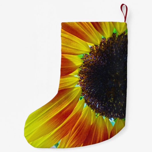Petite Chaussette De Noël Tournesol (Dos)