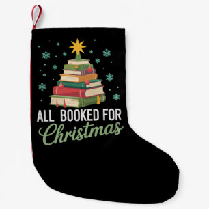 Petite Chaussette De Noël Tous Réservés Pour Les Livres Sur L'arbre De Noël