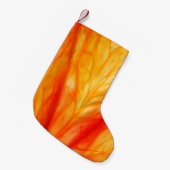 Petite Chaussette De Noël Tranche d'agrumes avec rétroéclairage, macro abstr (Devant (Accrochage))