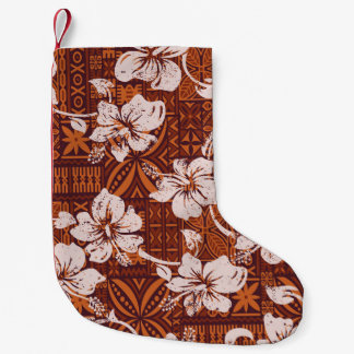 Petite Chaussette De Noël Tribal Hawaiian : fonds d'écran de fleurs Hibiscus
