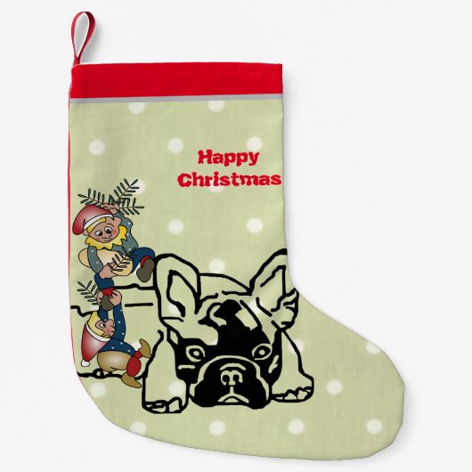Petite Chaussette De Noël Tronc de Noël en France (Devant)