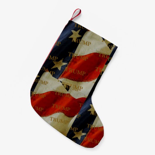 PETITE CHAUSSETTE DE NOËL TRUMP  (Devant (Accrochage))