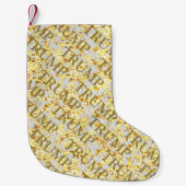 PETITE CHAUSSETTE DE NOËL TRUMP (Devant)